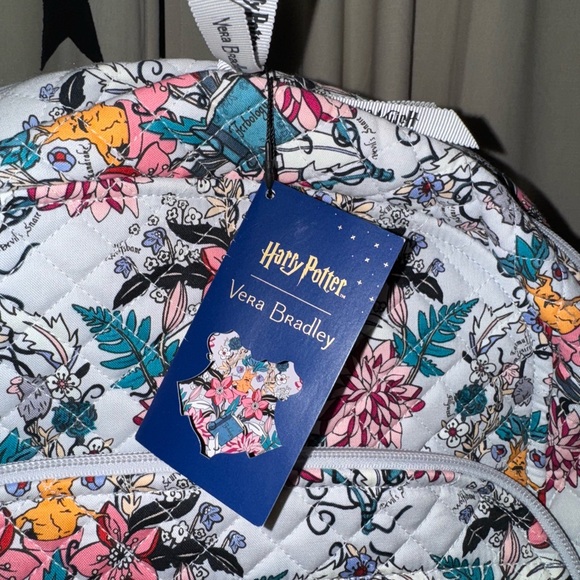 Vera Bradley Harry Potter Floral Campus Backpack - Herbology main image 4